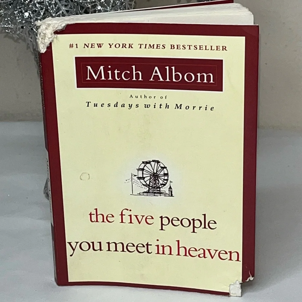 The Five People You Meet In Heaven by Mitch Albom New York Times Bestseller VTG